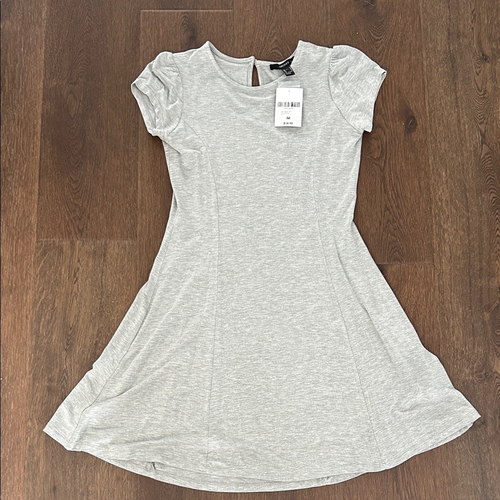 NWT Forever 21 Gray Mini Dress | Gray Dress | Mini Dress | Forever 21